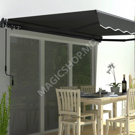 Copertina retractabila Cappuccino 295x250cm